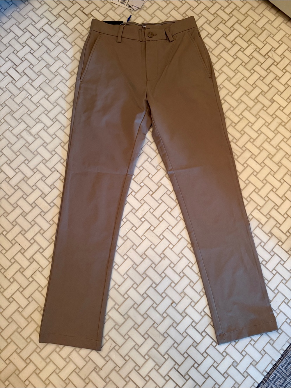 Southern Tide Men's Tan Straight-Leg Chinos